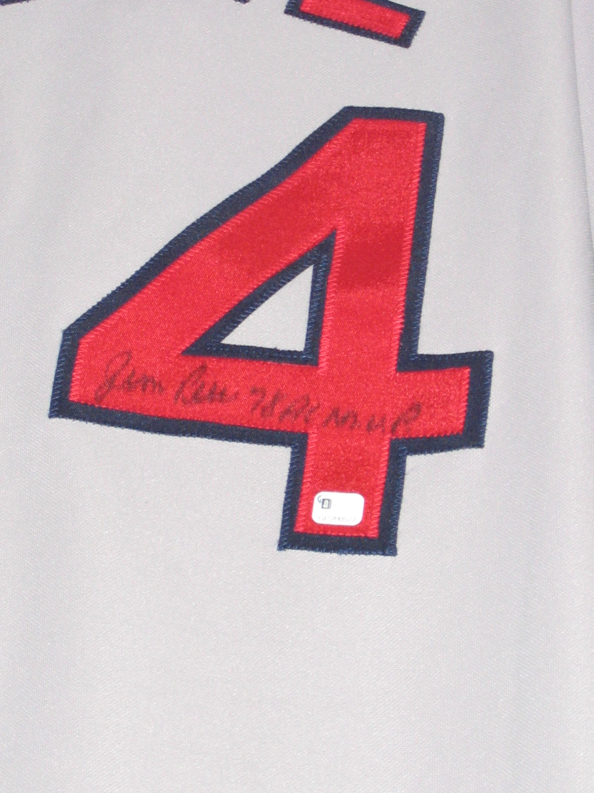 Jim Rice Autographed Jersey (Boston Red Rox)