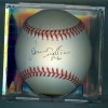Autographed Baseball Bernie Williams (New York Yankees)