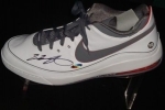 Lebron James Autographed Shoe-UDA (Miami Heat)