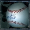 Autographed Baseball Reggie Smith (Los Angeles Dodgers)