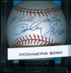 Steve Garvey / Ron Cey / Davey Lopes / Bill Russell Naxcom COA (Los Angeles Dodgers)