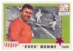 Fats  Henry RC SP (Washington & Jefferson)
