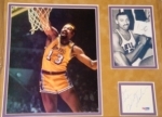 Wilt Chamberlain-Framed Autograph-PSA/DNA kiosk (Los Angeles Lakers)