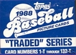 1988 Topps Traded Set