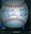 Autographed Baseball Dodgers Infield (Los Angeles Dodgers)
