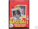 1982 Fleer Wax Box-36 Packs