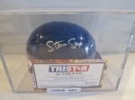 Steve Sax Autographed Mini Helmet (Los Angeles Dodgers )
