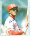 Eric Davis Autographed 8x10 (Cincinatti Reds)