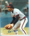 Rod Carew Autographed 8 x 10 (California Angels)