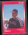 Jim Abbott Star Set (California Angels)