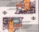 2002-03 Upper Deck Honor Roll - 24 Packs