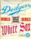 1959 World Series Program Los Angeles Dodgers Chicago White Sox (Los Angeles Dodgers)