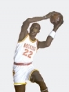 Clyde Drexler (Rockets) Variant/White Jersey