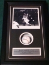 Hank Aaron- Autographed Baseball in Shadow Box (Milwaukee Brewers)