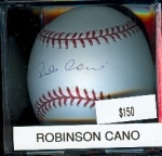 Autographed Baseball Robinson Cano-PSA (New York Yankees)