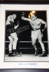 Jack Lamotta Autographed 16x20