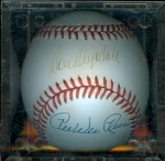 Autographed Baseball Duke Snider / Pee Wee Reese / Don Drysdale PSA/DNA (Brooklyn Dodgers)