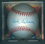 Autographed Baseball Bob Gibson (St. Louis Cardinals)