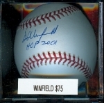 Autographed Baseball Dave Winfield-HOF 2001-Steiner (New York Yankees)