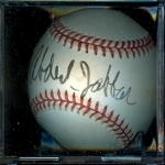 Autographed Baseball Kareem Abdul-Jabbar (Los Angeles Lakers)