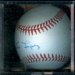 Autographed Baseball Al Lopez (Chicago White Sox)