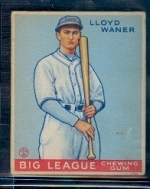 lloyd waner (Pittsburgh Pirates)