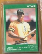 Jose Canseco Star Set (Oakland Athletics)