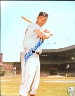 Eddie Mathews Signed 8x10 (Milwaukee Braves)