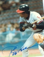 Rod Carew Autographed 8 x 10  (California Angels)