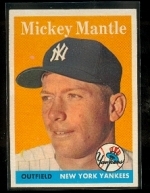 Mickey Mantle  (New York Yankees)