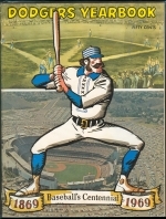 1969 Los Angeles Dodgers Yearbook (Los Angeles Dodgers)