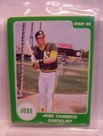 Jose Canseco Star Set (Oakland Athletics)