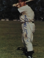 Joe DiMaggio Autographed Piece-GAI (New York Yankees)
