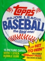 1981 Topps Wax Pack