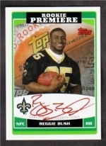 Reggie  Bush Autograph 145 /199 (New Orleans Saints)