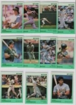 Jose Canseco Star Set (Light Green) (Oakland Athletics)