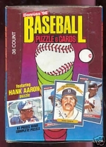 1986 Donruss Wax Box - 36 Packs