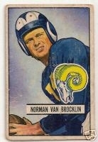 Norm  Van Brocklin RC (Los Angeles Rams)