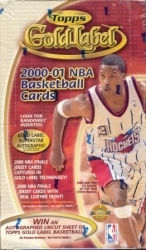 2000-01 Topps Gold Label - 24 Packs