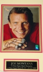 Joe Montana 8x10 auto (San Francisco 49ers)