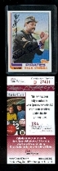 Willie Stargell Autographed Card (Pittsburgh Pirates)