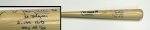 Maury Wills Autographed bat (Los Angeles Dodgers)