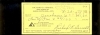 Rick Ferrell Signed Check (Boston Red Sox)