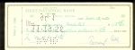 Ty Cobb Signed Check (Detroit Tigers)