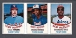 Toby  Harrah-Jerry Royster-Bob Watson  Panel 13