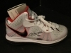 Lebron James-Autographed Shoe Size 8-UDA (Miami Heat)