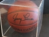 Jerry Lucas-Autographed Basketball-PSA (New York Knicks)