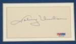 Johnny Unitas Cut Auto (Baltimore Colts)