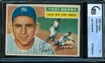 Yogi Berra Autographed Card (New York Yankees)