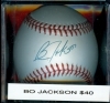 Autographed Baseball Bo Jackson GAI (Kansas City Royals)